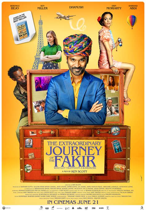 the extraordinary journey of the fakir full movie watch online|dhanush and starlight.